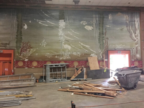 This is the second (center) of the three-part panorama.